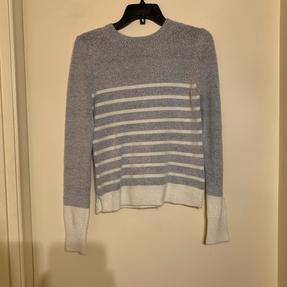 ASOS Striped Colorblock Cozy Sweater, Size XS